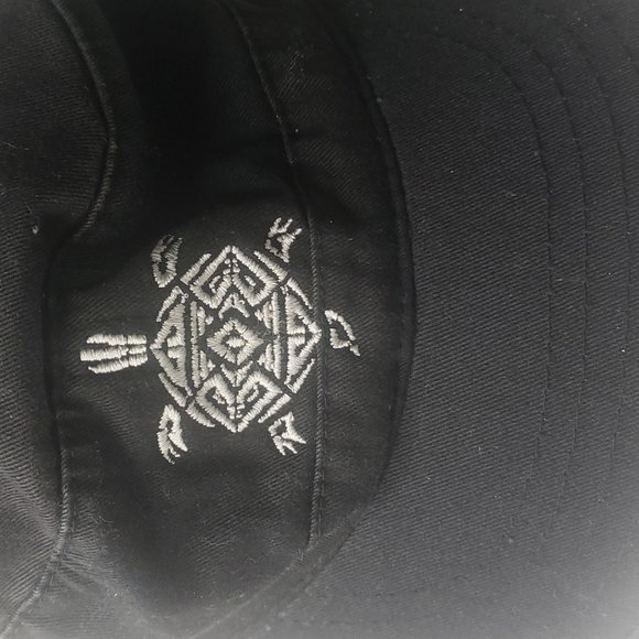 Vibes hat black white stitched magic Headwear sm - Picture 6 of 7